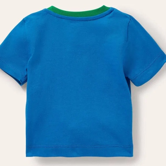 Baby Boden Blue Lift-the-Flap Tee with Hot Air Balloon Design NWT - Picture 4 of 5